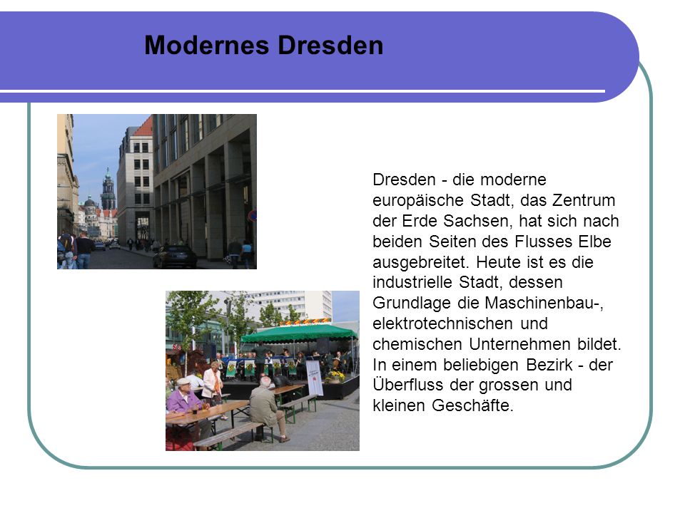 Modernes Dresden