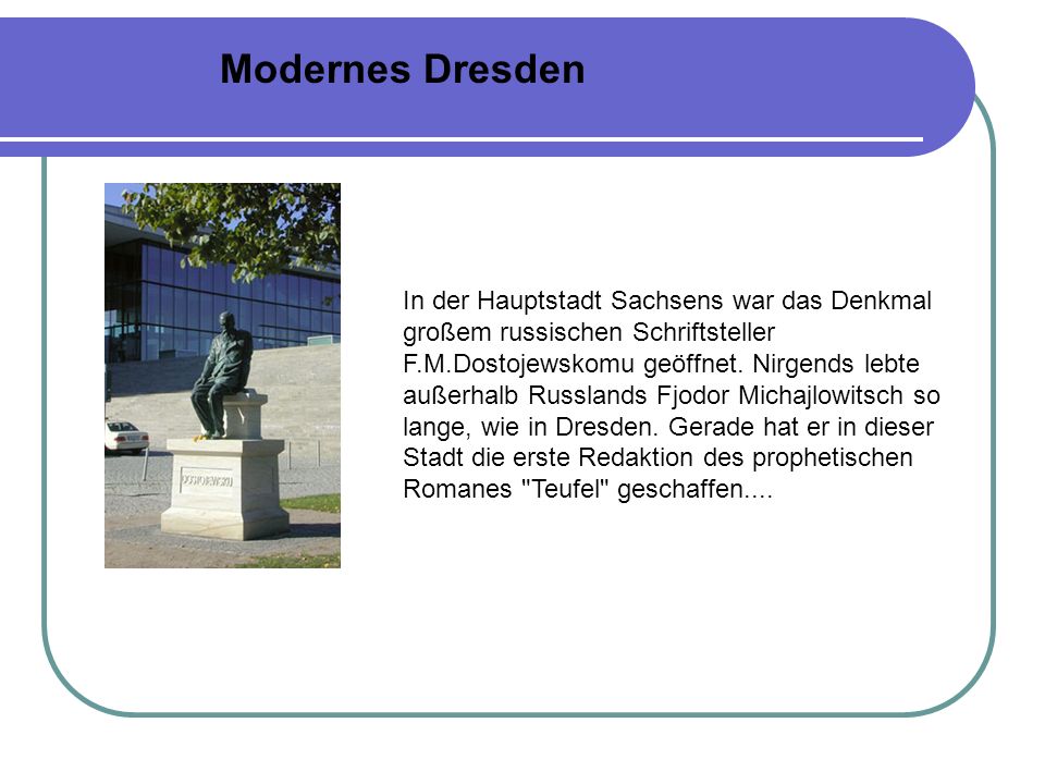 Modernes Dresden