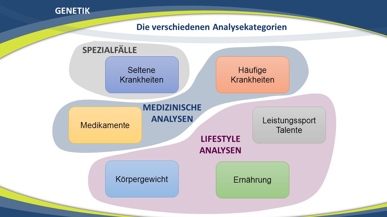 Die verschiedenen Analysekategorien MEDIZINISCHE ANALYSEN