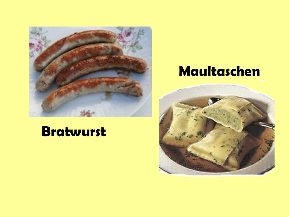 Maultaschen Bratwurst