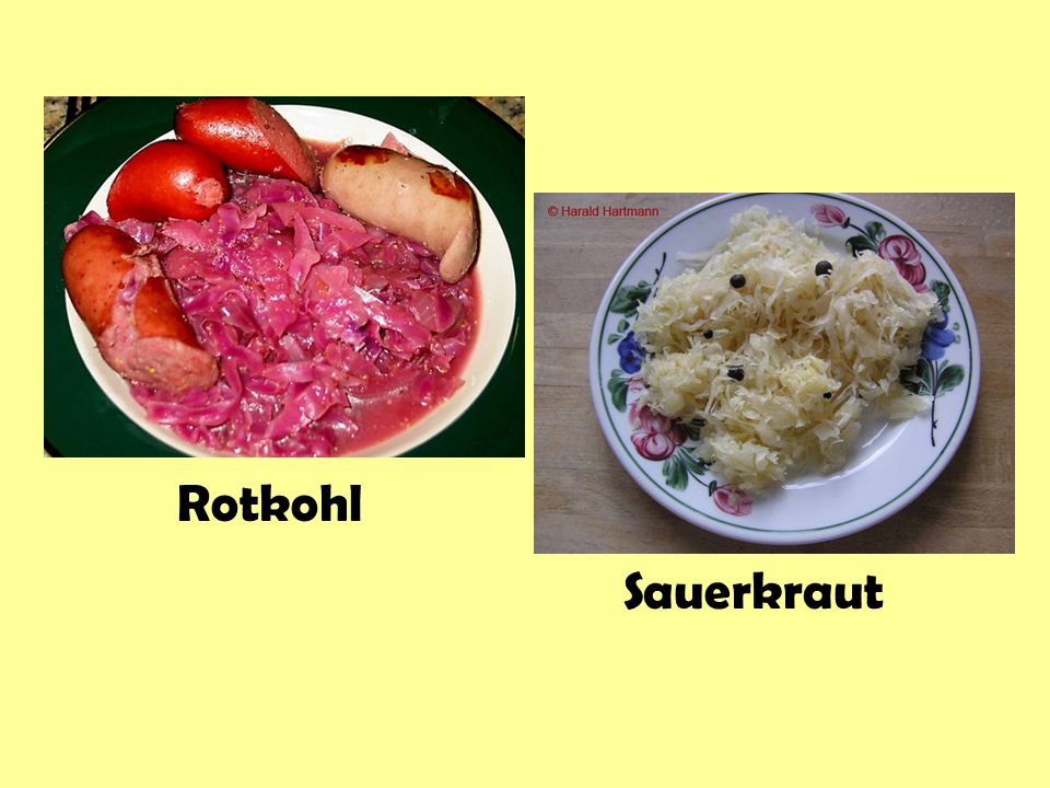 Rotkohl Sauerkraut