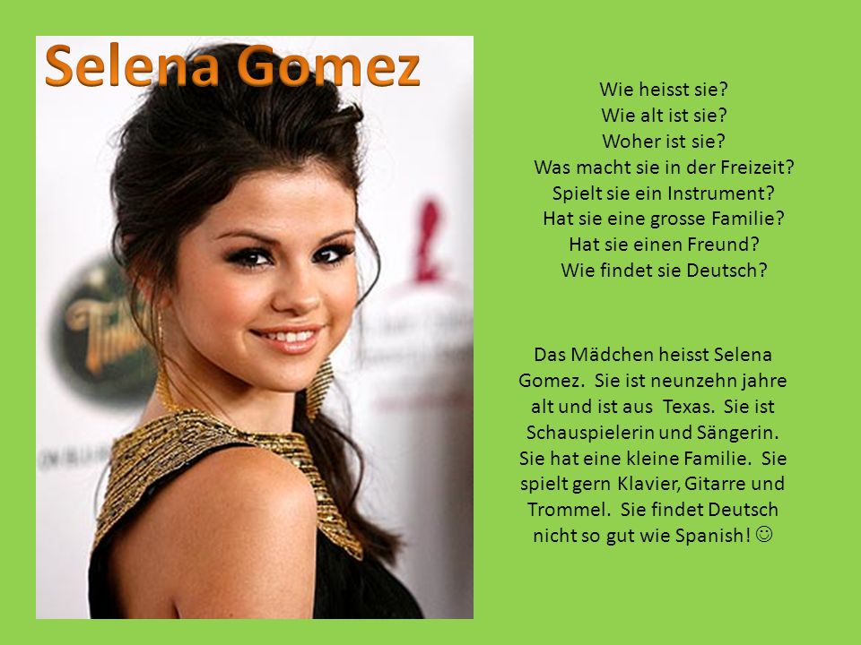Selena Gomez Wie heisst sie Wie alt ist sie Woher ist sie