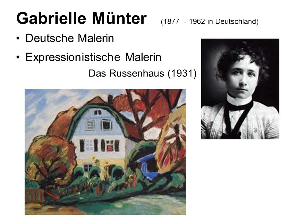 Gabrielle Münter ( in Deutschland)