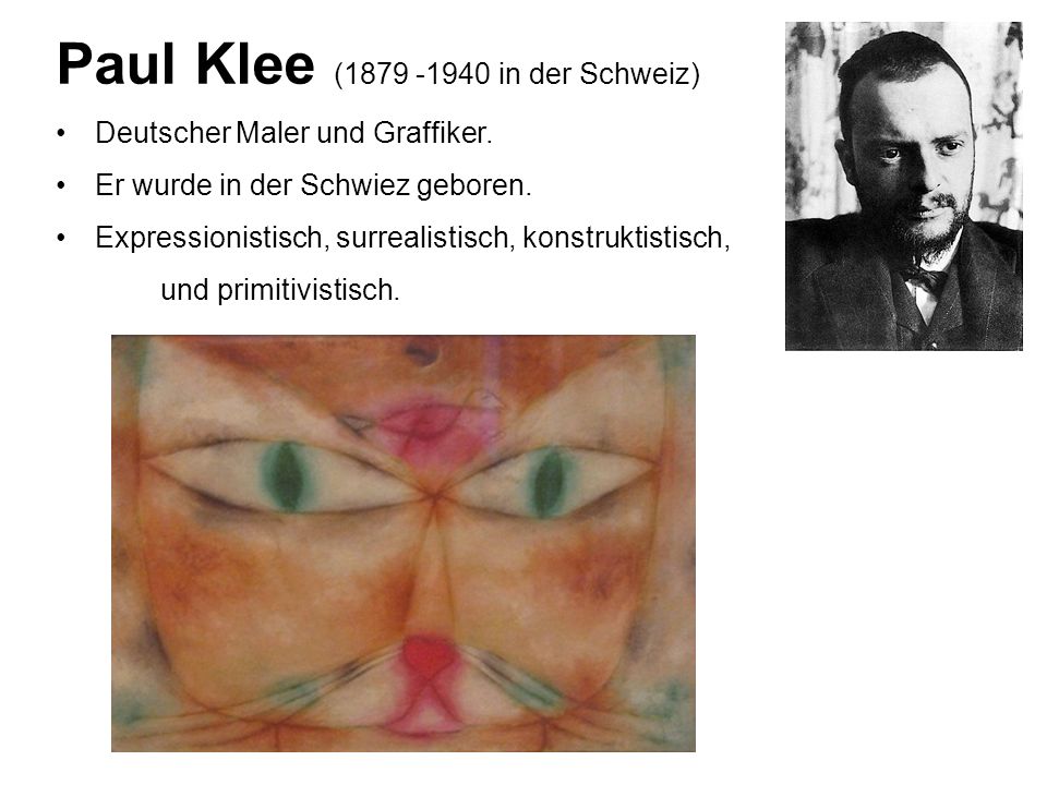 Paul Klee ( in der Schweiz)