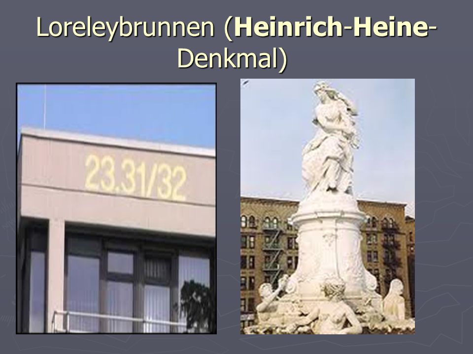 Loreleybrunnen (Heinrich-Heine-Denkmal)