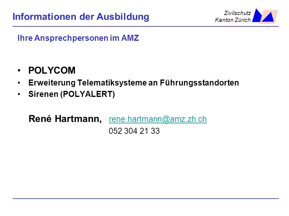 Ihre Ansprechpersonen im AMZ