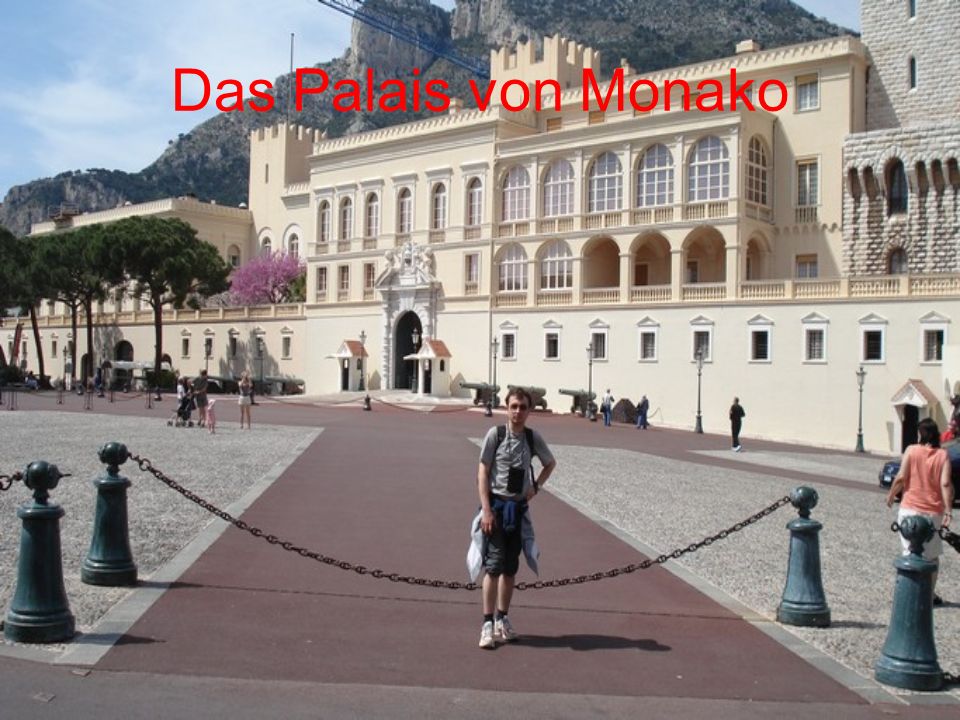 Das Palais von Monako