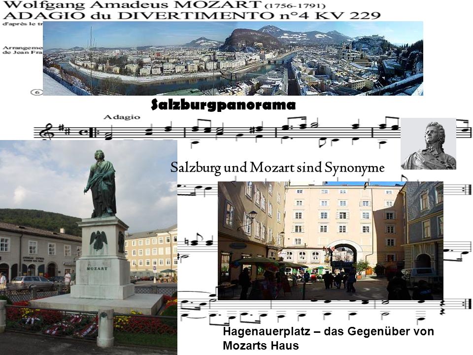 Salzburg und Mozart sind Synonyme
