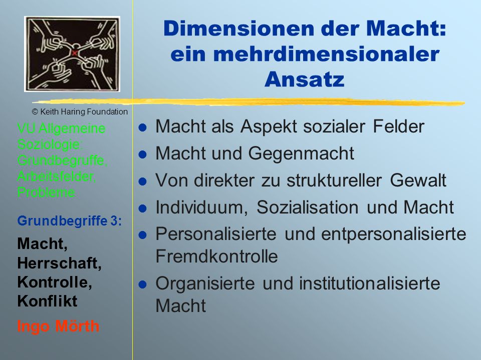 Dimensionen der Macht: ein mehrdimensionaler Ansatz