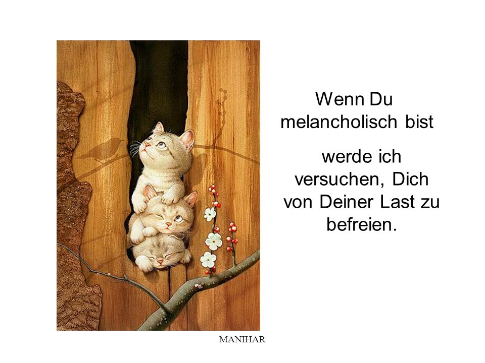 werde ich versuchen, Dich von Deiner Last zu befreien.