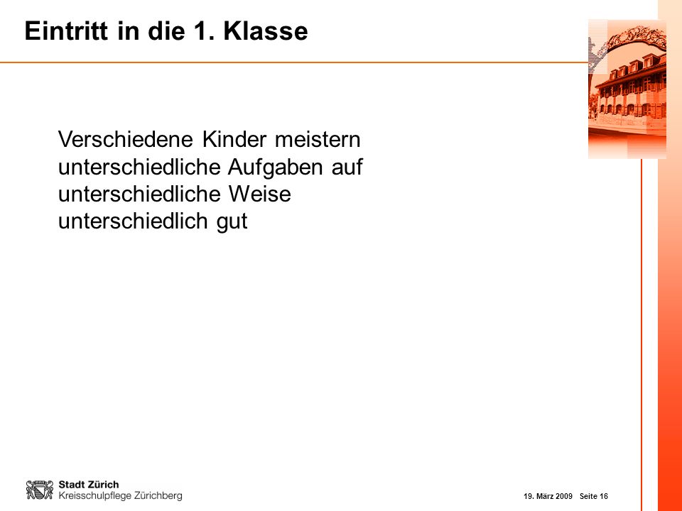 Verschiedene Kinder meistern unterschiedliche Aufgaben auf unterschiedliche Weise unterschiedlich gut