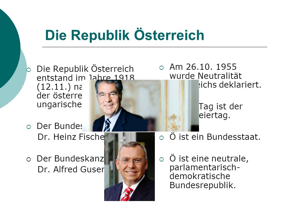 Die Republik Österreich