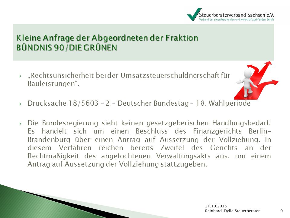 Kleine Anfrage der Abgeordneten der Fraktion BÜNDNIS 90/DIE GRÜNEN