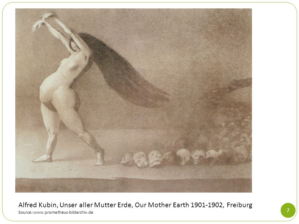Alfred Kubin, Unser aller Mutter Erde, Our Mother Earth , Freiburg
