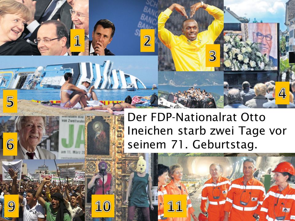 Der FDP-Nationalrat Otto Ineichen starb zwei Tage vor seinem 71. Geburtstag