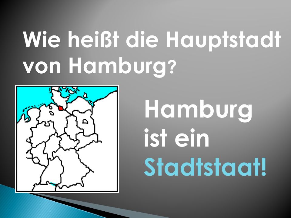 Hamburg ist ein Stadtstaat!