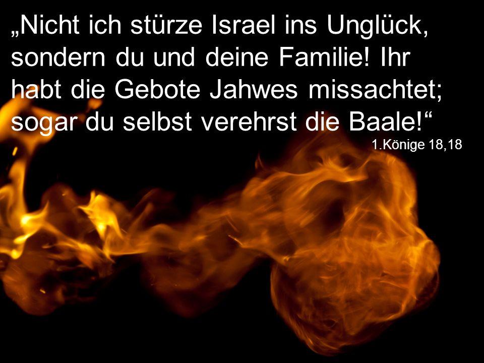 „Nicht ich stürze Israel ins Unglück, sondern du und deine Familie