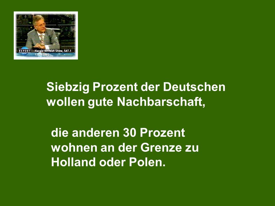 Siebzig Prozent der Deutschen