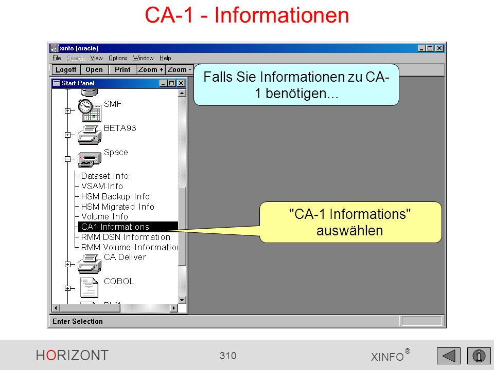 CA-1 - Informationen Falls Sie Informationen zu CA-1 benötigen...