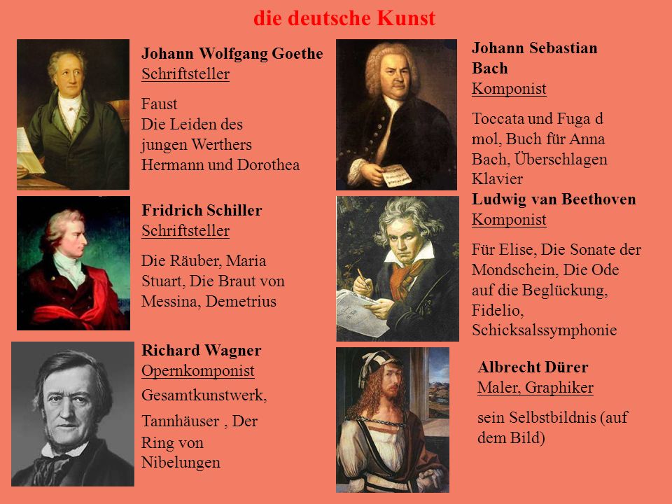 die deutsche Kunst Johann Sebastian Bach Komponist