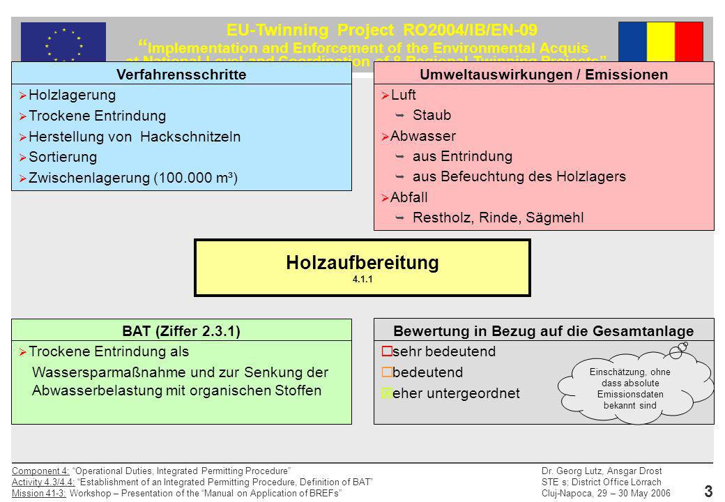 Holzaufbereitung Verfahrensschritte Holzlagerung