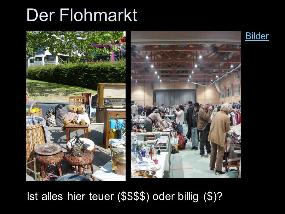 Der Flohmarkt Bilder Ist alles hier teuer ($$$$) oder billig ($)