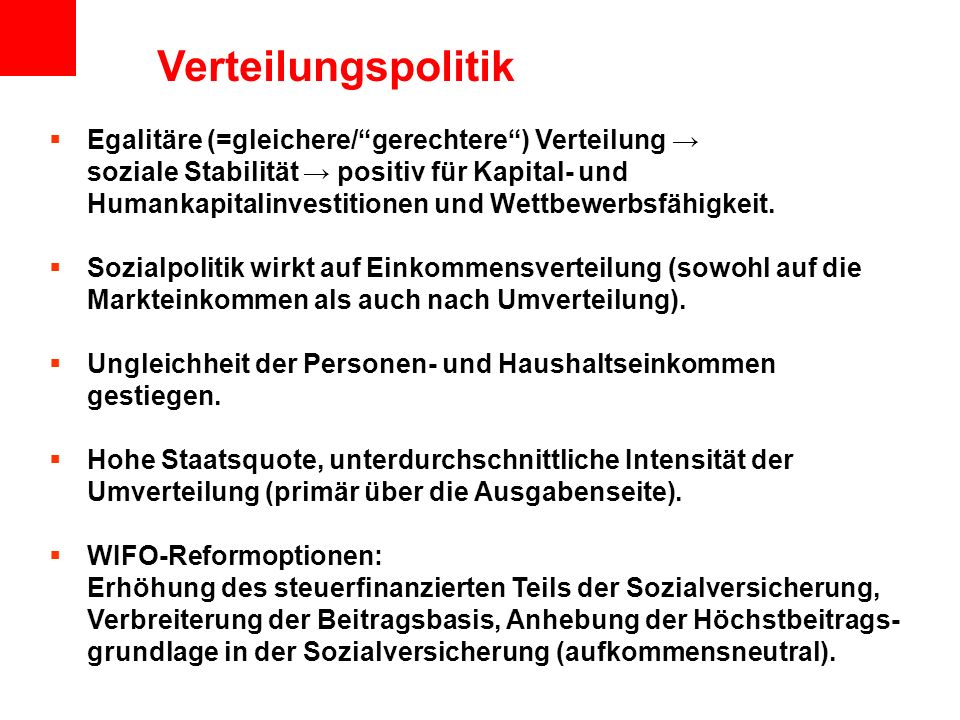 Verteilungspolitik