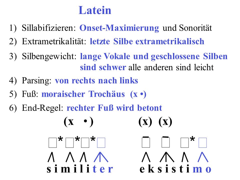 σ* σ* σ* σ* σ σ σ* σ* Latein ( ) x • (x) (x) s i m i l i t e r