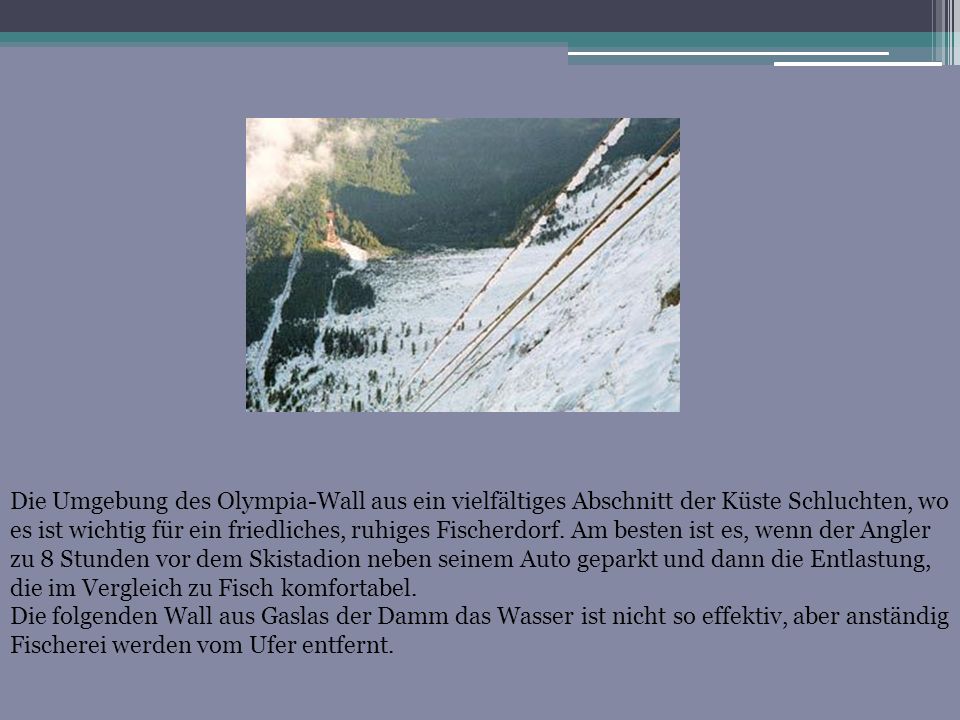 Die Umgebung des Olympia-Wall aus ein vielfältiges Abschnitt der Küste Schluchten, wo es ist wichtig für ein friedliches, ruhiges Fischerdorf.
