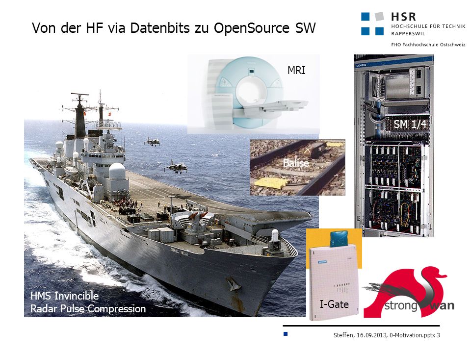 Von der HF via Datenbits zu OpenSource SW