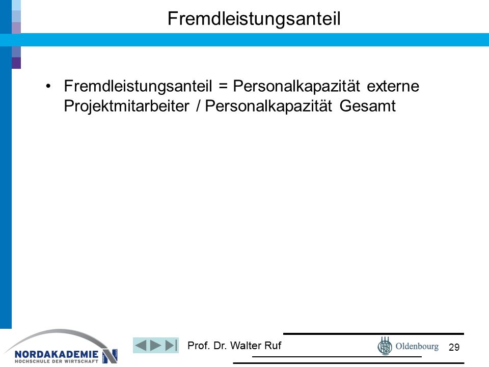 Fremdleistungsanteil