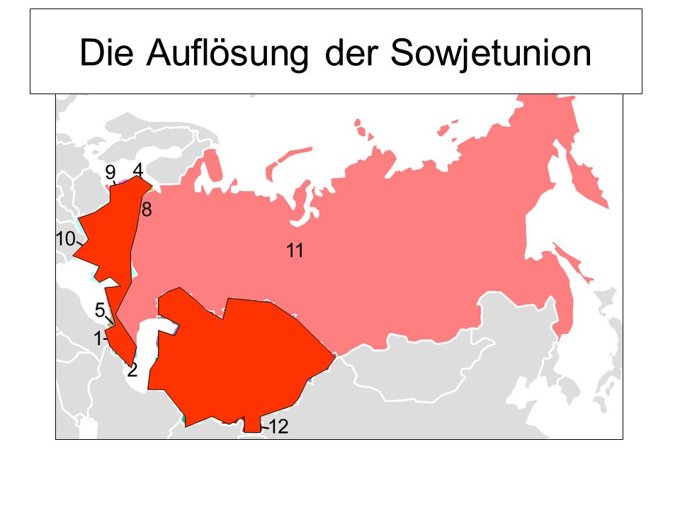 Die Auflösung der Sowjetunion