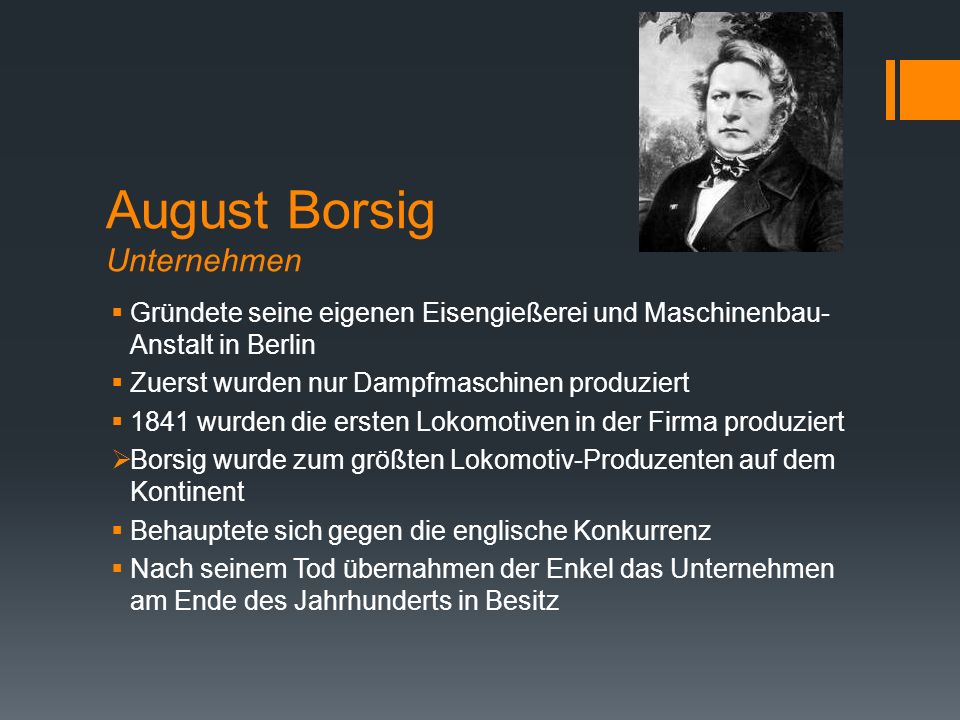 August Borsig Unternehmen