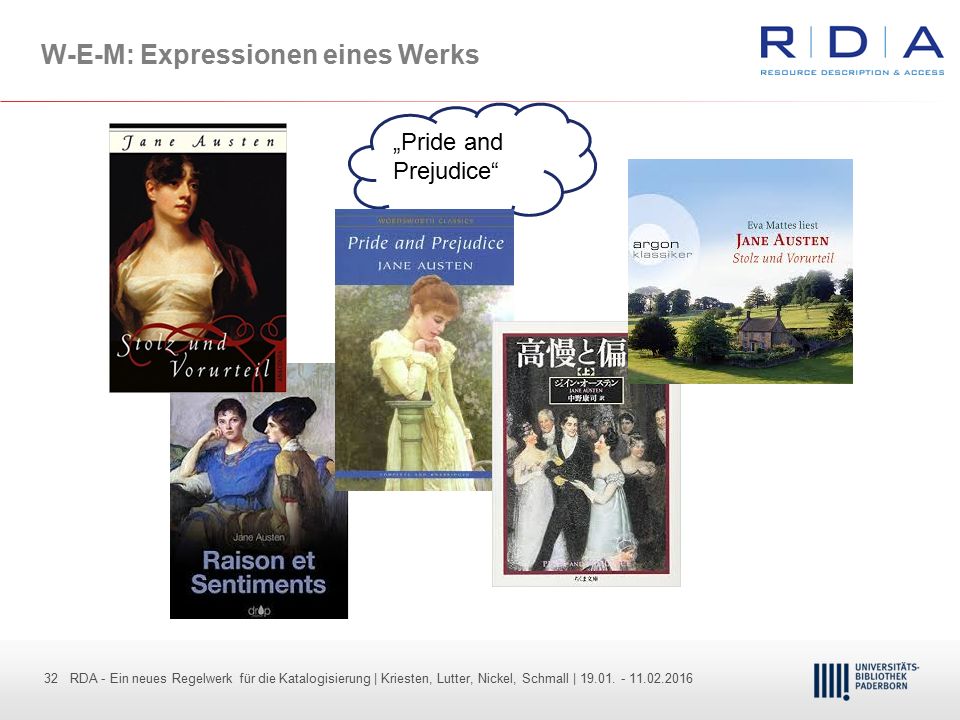 W-E-M: Expressionen eines Werks